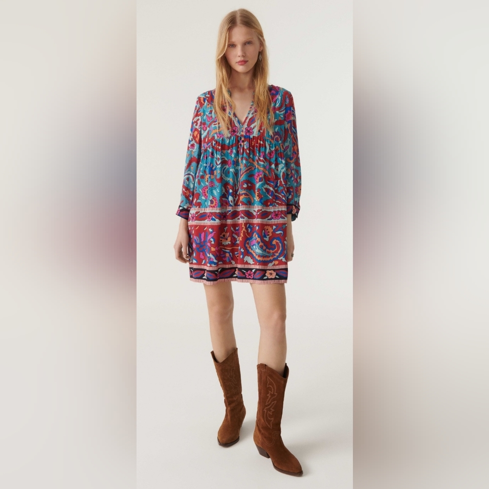 BA&SH NWT Maureen Robe Tunic Dress Size 0